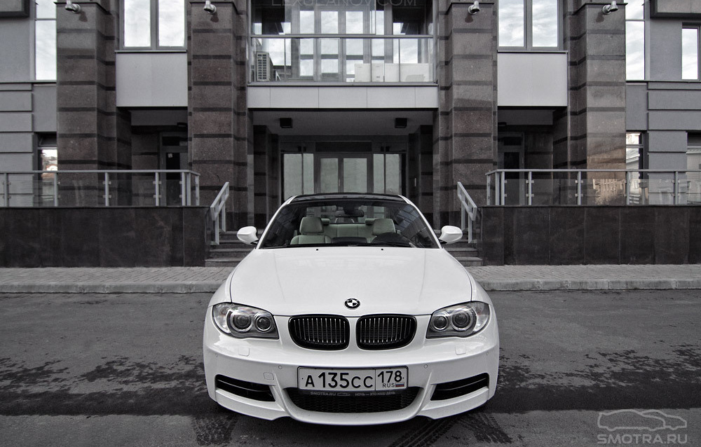 BMW 1er Coupe (E82) Белая счк@